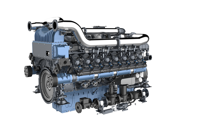 Motor para generación de energía a gas de la serie 16M33