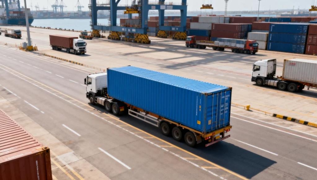 Transporte portuario