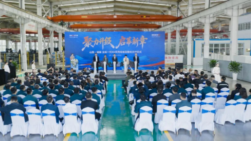La nueva generación de cargadoras eléctricas de la serie X6 de Shantui-Weichai sale de la línea de producción y se entrega en lote