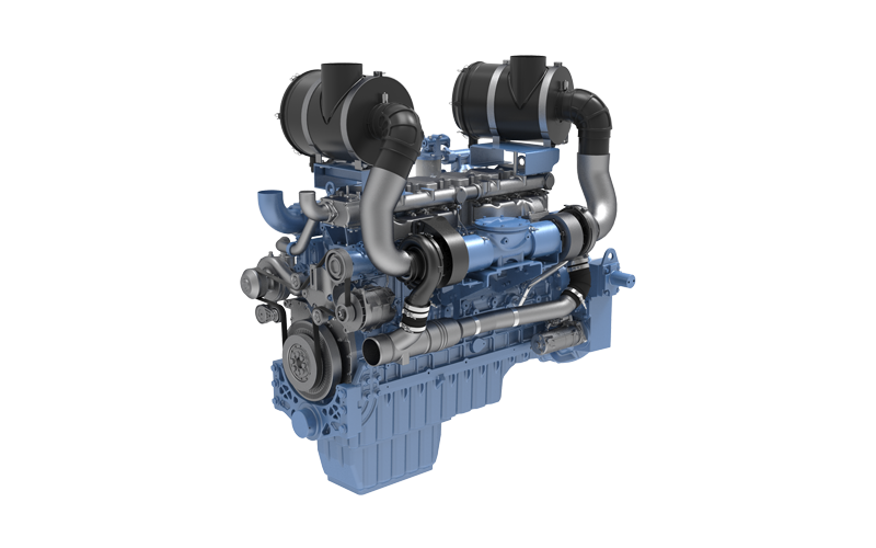 Motor para bulldozer 6M33