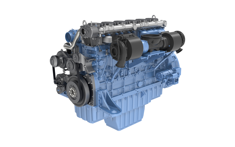 Motor para excavadora 6M33