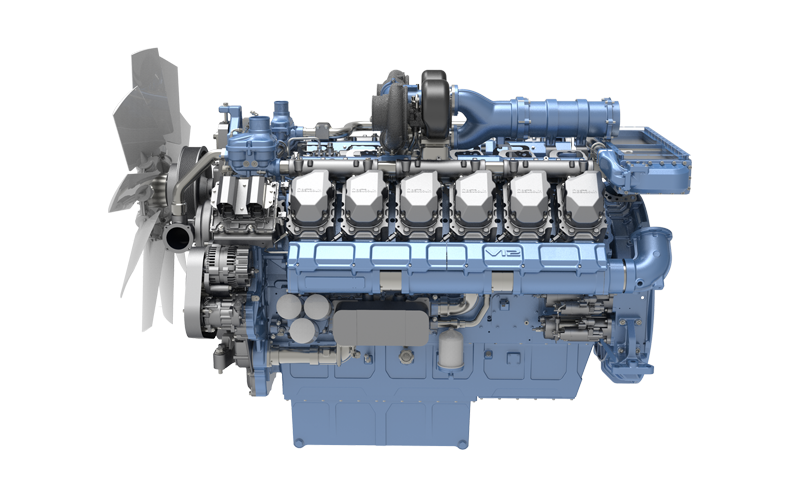 Motor para vagón ferroviario 12M33