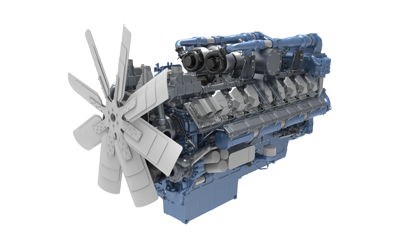 Motor para vagón ferroviario 16M33