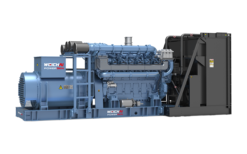 Serie de grupos electrógenos estándar para uso terrestre de 2500 kVA-3000 kVA