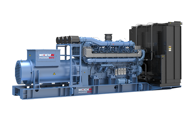 Serie de grupos electrógenos estándar para uso terrestre de 3000 kVA-4125 kVA