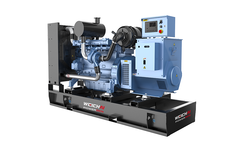 Serie de grupos electrógenos estándar para uso terrestre de 125 kVA-215 kVA