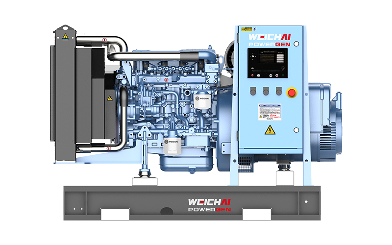 Serie de grupos electrógenos estándar para uso terrestre de 15 kVA-63 kVA