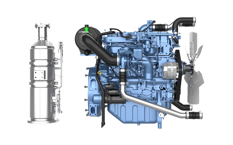 Motor para generación de energía de la serie 4M12