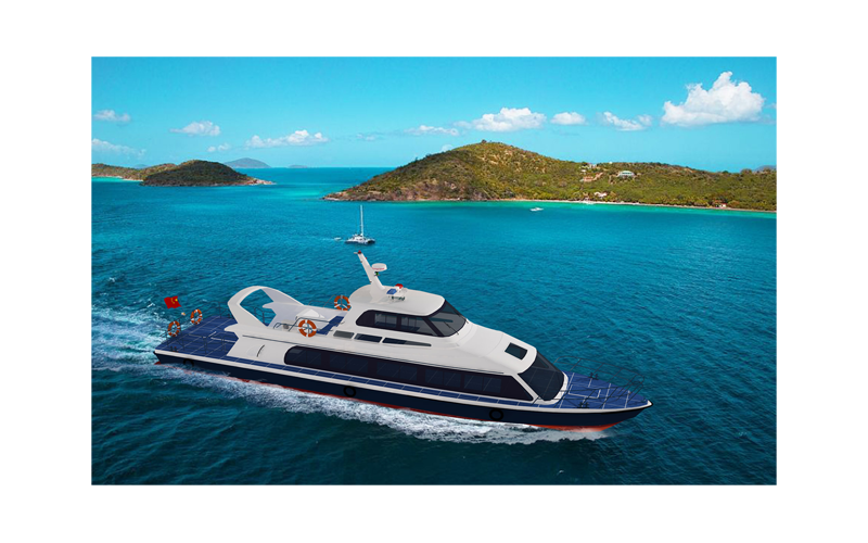 Bateau de transport touristique CB2135