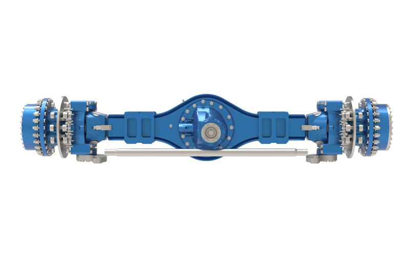 Guindaste rough terrain com pneus
