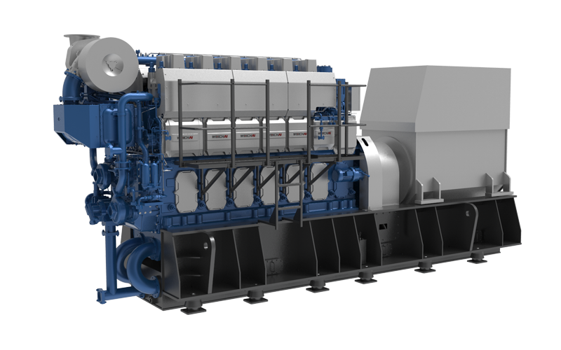 Grupos electrógenos terrestres estándar de 2000 kVA-2750 kVA