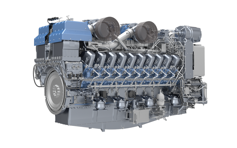 Motor diésel marino serie M45 
