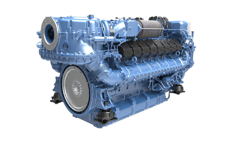 Motor diésel marino serie M23