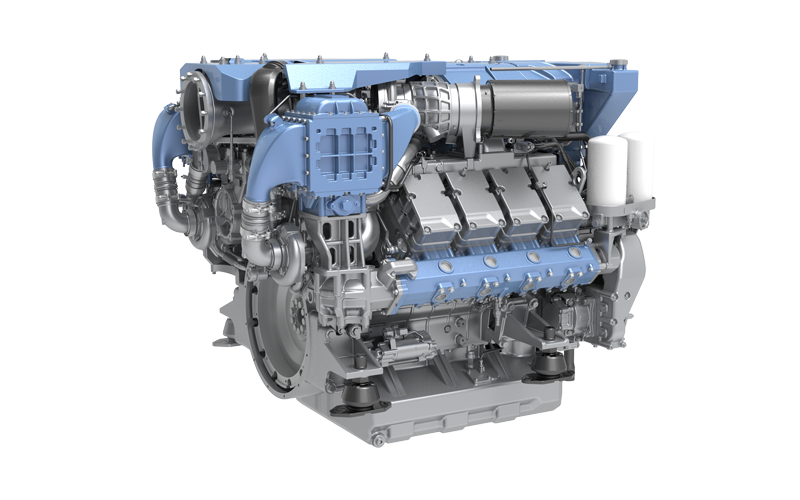 Motor diésel marino serie M21