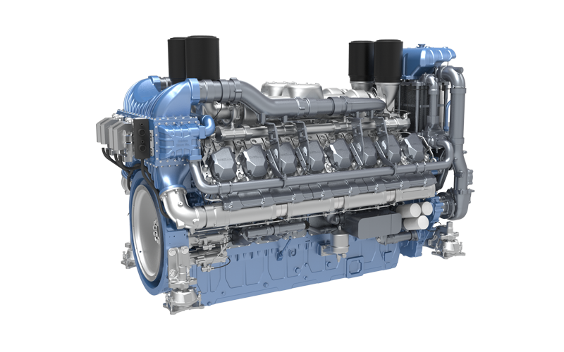 Motor diésel marino serie M33