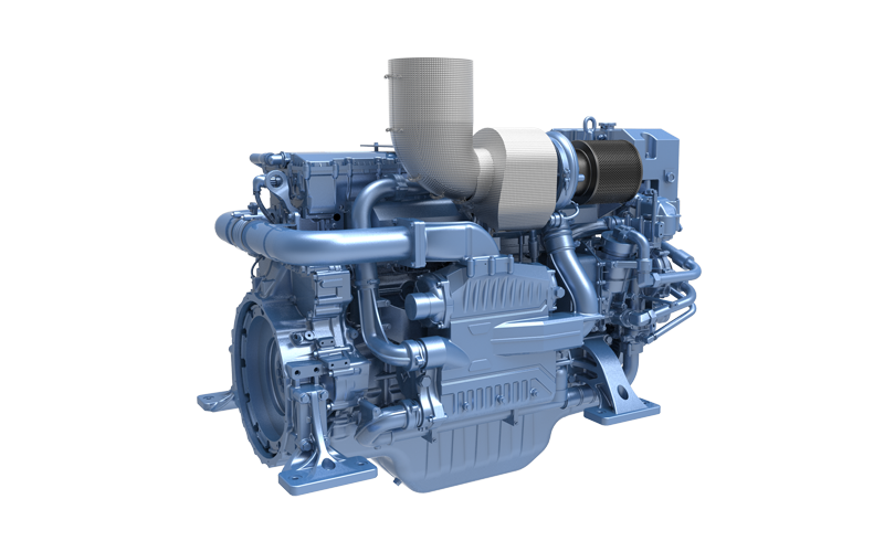 Motor diésel marino serie WP17T 