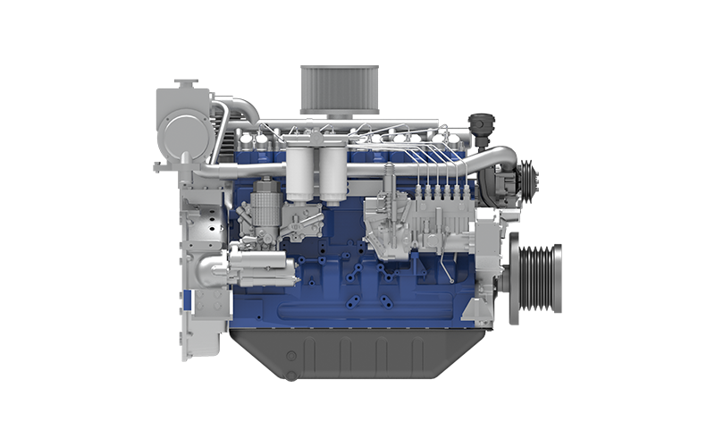 Motor diésel marino serie WP6 