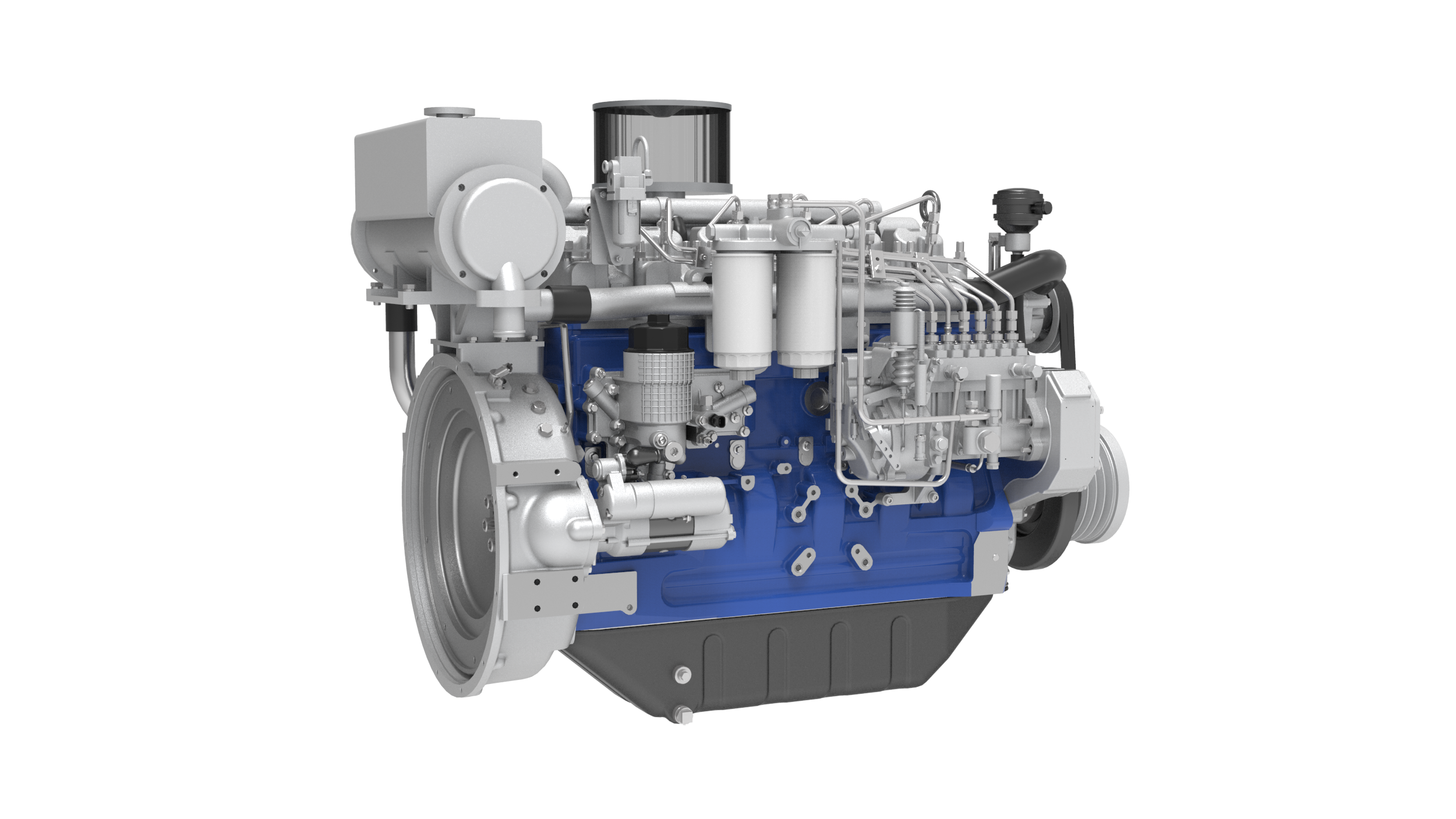 Motor diésel marino serie WP6 